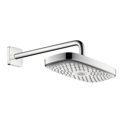 Regadera Raindance Select E 300 2jet con brazo de ducha cromada