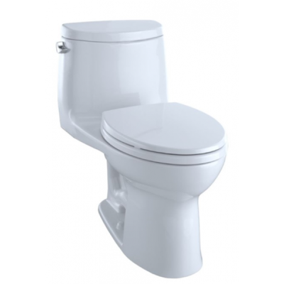 Sanitario UltraMax II una pieza blanco con asiento